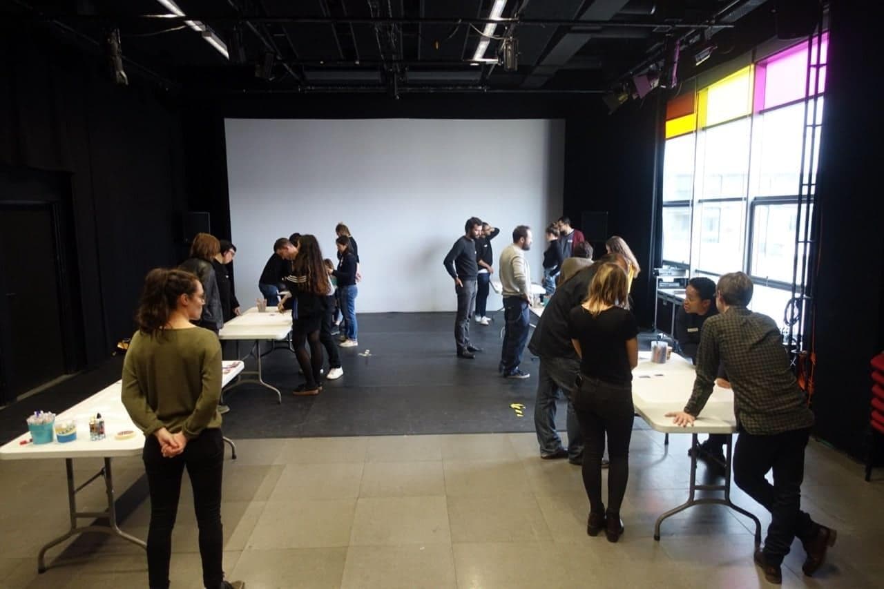 Atelier regroupant une quinzaine de participants