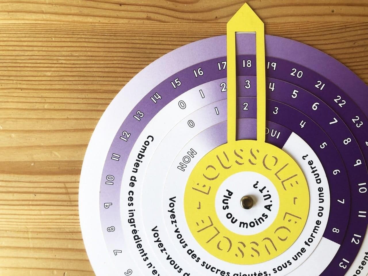 Les élèves construisent une boussole pour s'orienter dans le choix des aliments