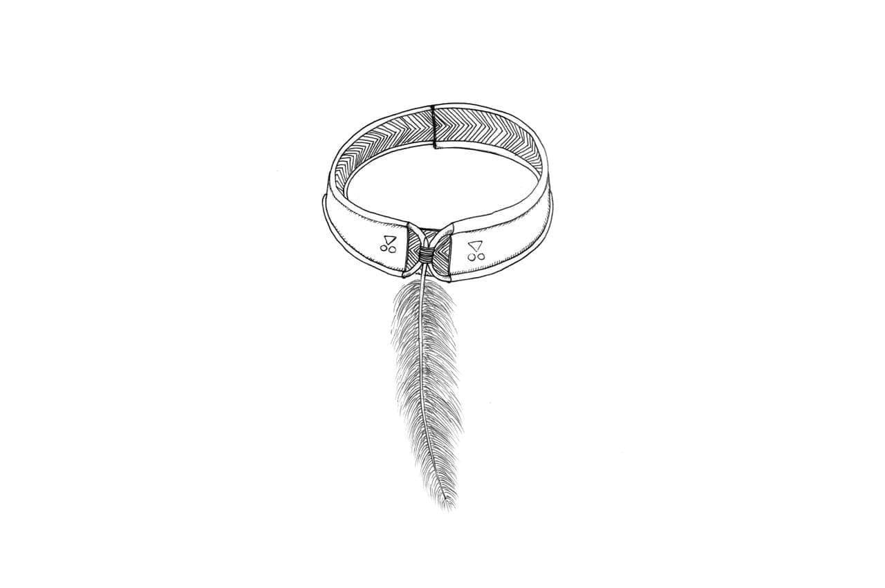 Dessin du bandeau Plume